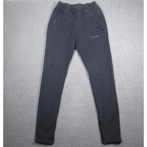 Represent‎ Blanks Sweatpants Mens Small Faded Black Cotton Zipper Cuff Joggers
